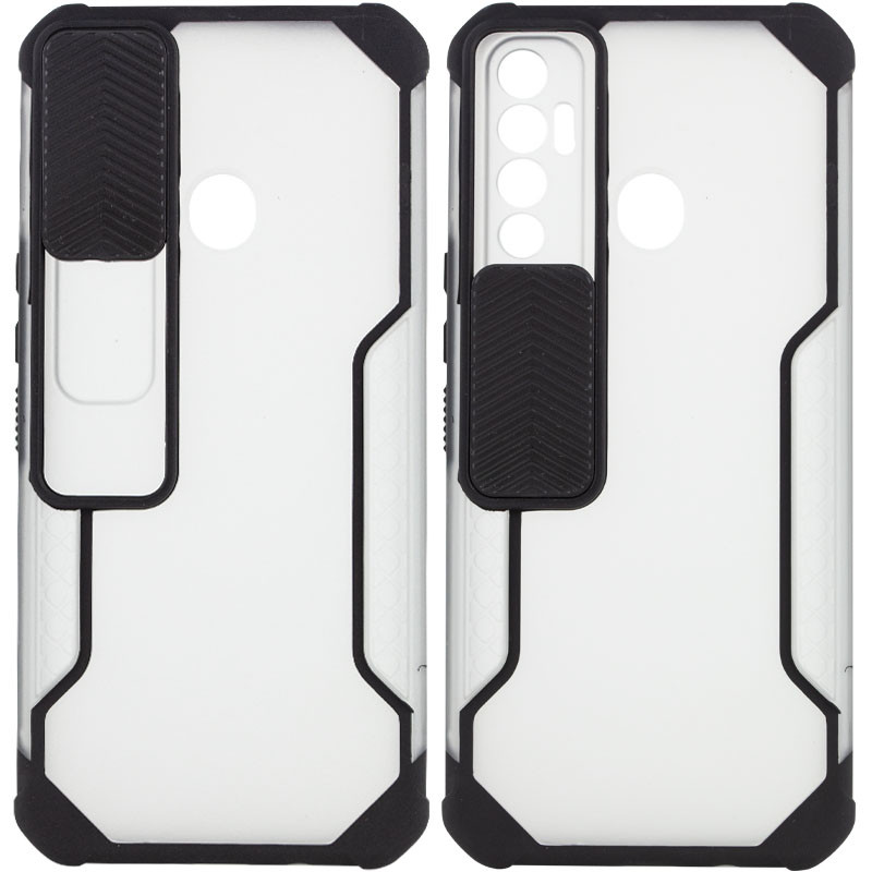 Накладка Camshield matte Ease TPU для TECNO Spark 7 Pro (Чорна)-0